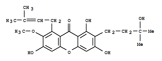 Cratoxylone Structure,149155-01-1Structure