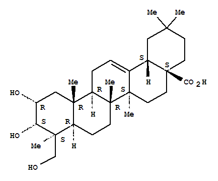 2,3,24-Trihydroxyolean-12-en-28-oic acid Structure,150821-16-2Structure
