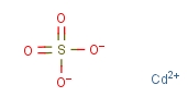 Sulfuric acid cadmiumsalt hydrate Structure,15244-35-6Structure