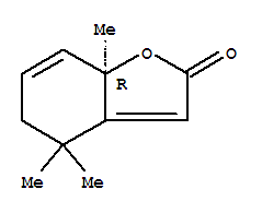 5,7Aα-二氢-4,4,7a-三甲基苯并呋喃-2(4h)-酮结构式_17063-17-1结构式