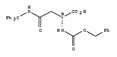 Z-d-asn(trt)-oh结构式_200259-87-6结构式