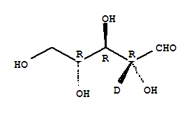 D-核糖-2-d结构式_202480-69-1结构式