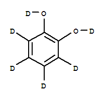 邻苯二酚-D6氘代结构式_202656-22-2结构式