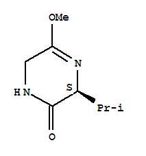(s)-(9ci)-3,6-二氢-5-甲氧基-3-(1-甲基乙基)-2(1H)-吡嗪酮结构式_204919-82-4结构式