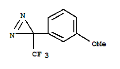 3-(3-Methoxyphenyl)-3-(trifluoromethyl)-3h-diazirine Structure,205485-24-1Structure