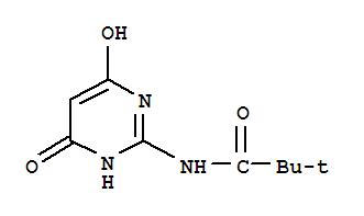 (9CI)-N-(1,4-二氢-6-羟基-4-氧代-2-嘧啶)-2,2-二甲基-丙酰胺结构式_210686-56-9结构式