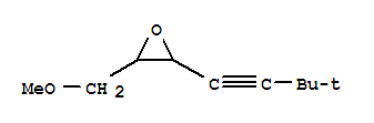 (9ci)-2-(3,3-二甲基-1-丁炔基)-3-(甲氧基甲基)-环氧乙烷结构式_212687-70-2结构式