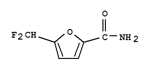 (9ci)-5-(二氟甲基)-2-呋喃羧酰胺结构式_214040-86-5结构式