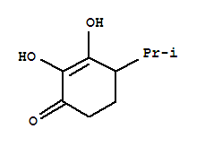 (9ci)-2,3-二羟基-4-(1-甲基乙基)-2-环己烯-1-酮结构式_215733-60-1结构式