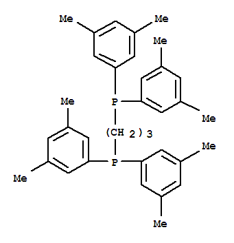 1,3-双[双(3,5-二甲基苯基)磷]丙烷结构式_220185-36-4结构式