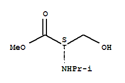 (9ci)-n-(1-甲基乙基)-L-丝氨酸甲酯结构式_220280-32-0结构式