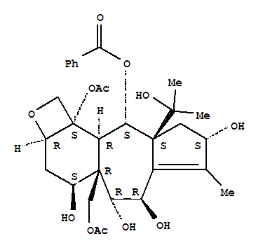 13-邻去乙酰基红豆杉醇 Z结构式_220935-39-7结构式
