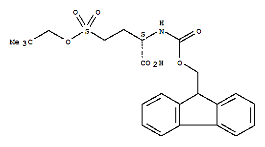 (2S)-4-[(2,2-二甲基丙氧基)磺酰基]-2-{[(9H-芴-9-基甲氧基)羰基]氨基}丁酸结构式_220951-81-5结构式