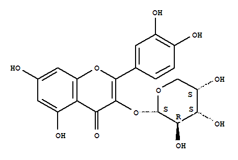 番石榴苷结构式_22255-13-6结构式