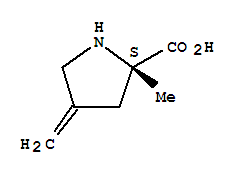 (9ci)-2-甲基-4-亚甲基-L-脯氨酸结构式_223244-44-8结构式