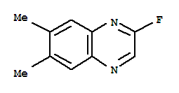 2-氟-6,7-二甲基-喹噁啉结构式_226698-28-8结构式