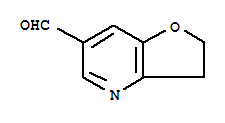 (9ci)-2,3-二氢-呋喃并[3,2-b]吡啶-6-羧醛结构式_227752-45-6结构式