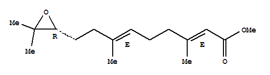 保幼激素3结构式_22963-93-5结构式