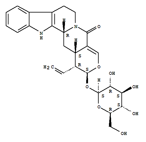 喜果苷结构式_23141-27-7结构式