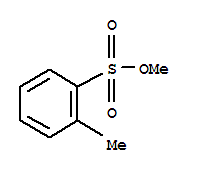 邻甲苯磺酸甲酯结构式_23373-38-8结构式