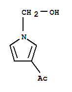 Ketone, 1-(hydroxymethyl)pyrrol-3-yl methyl (8ci) Structure,24445-12-3Structure