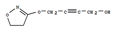 (9ci)-4-[(4,5-二氢-3-异噁唑基)氧基]-2-丁炔-1-醇结构式_247079-77-2结构式