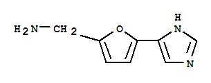 (9ci)-5-(1H-咪唑-4-基)-2-呋喃甲胺结构式_252054-00-5结构式