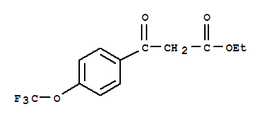 Ethyl 3-oxo-3-(4-(trifluoromethoxy)phenyl)propanoate Structure,252955-06-9Structure