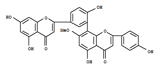 Sotetsuflavone Structure,2608-21-1Structure