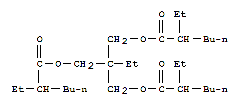 三羟甲基丙基己酸乙酯结构式_26086-33-9结构式