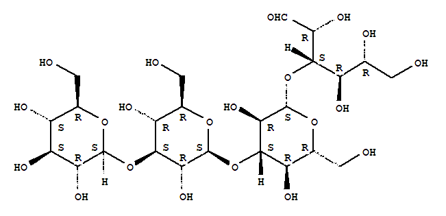 昆布四糖结构式_26212-72-6结构式