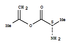 L-alanine, 1-methylethenyl ester (9ci) Structure,263013-32-7Structure