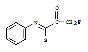 Ketone, 2-benzothiazolyl fluoromethyl (8ci) Structure,26418-17-7Structure