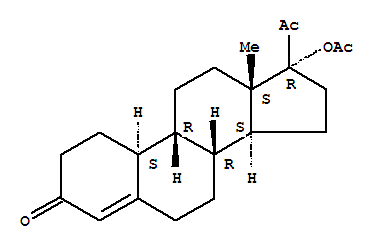 乙酸肝泰乐酯结构式_2645-97-8结构式