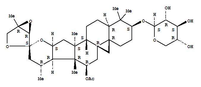 脱氧升麻烃结构式_264624-38-6结构式