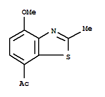 Ketone, 4-methoxy-2-methyl-7-benzothiazolyl methyl (8ci) Structure,26749-57-5Structure
