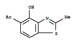 (8ci)-4-羟基-2-甲基-5-苯并噻唑甲酮结构式_26749-58-6结构式