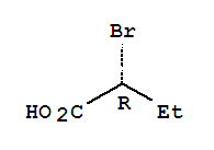 (R)-2-溴丁酸结构式_2681-94-9结构式