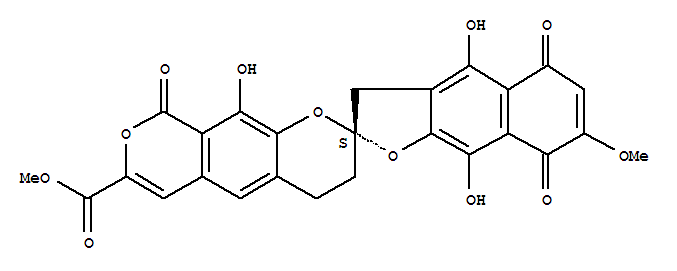 γ-rubromycin(hplc) Structure,27267-71-6Structure