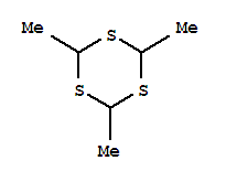 2,4,6-三甲基-1,3,5-三硫杂环己烷结构式_2765-04-0结构式