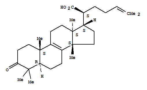 β-岚香酮酸结构式_28282-25-9结构式