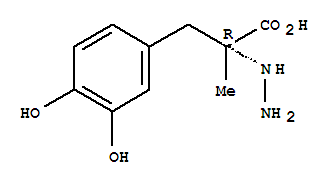 R-(+)-卡比多巴结构式_28875-92-5结构式