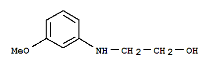 2-(3-Methoxy-phenylamino)-ethanol Structure,2933-76-8Structure