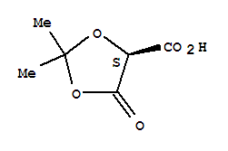 (4s)-(9ci)-2,2-二甲基-5-氧代-1,3-二氧戊环-4-羧酸结构式_294659-27-1结构式