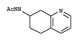 Acetamide,n-(5,6,7,8-tetrahydro-7-quinolinyl )- Structure,298182-09-9Structure