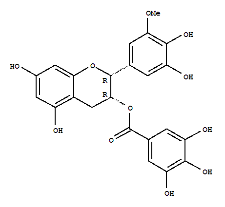 (-)-Epigallocatechin-3’-o-methylether gallate Structure,298700-56-8Structure