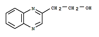 2-喹噁啉乙醇结构式_30093-23-3结构式