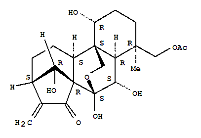 旱生香茶菜素 G结构式_304642-94-2结构式