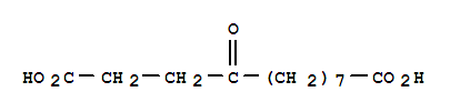 4-氧代十二烷二酸结构式_30828-09-2结构式