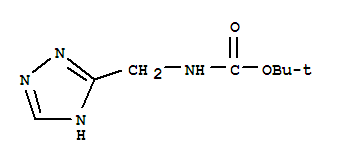 2-甲基-2-丙基(1H-1,2,4-三唑-5-基甲基)氨基甲酸酯结构式_311349-66-3结构式